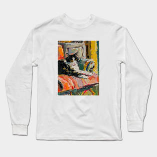 Bored Cat Long Sleeve T-Shirt